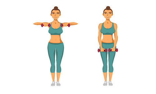 Home Back Workout for Women - Bra Bulge Banishing Workout!