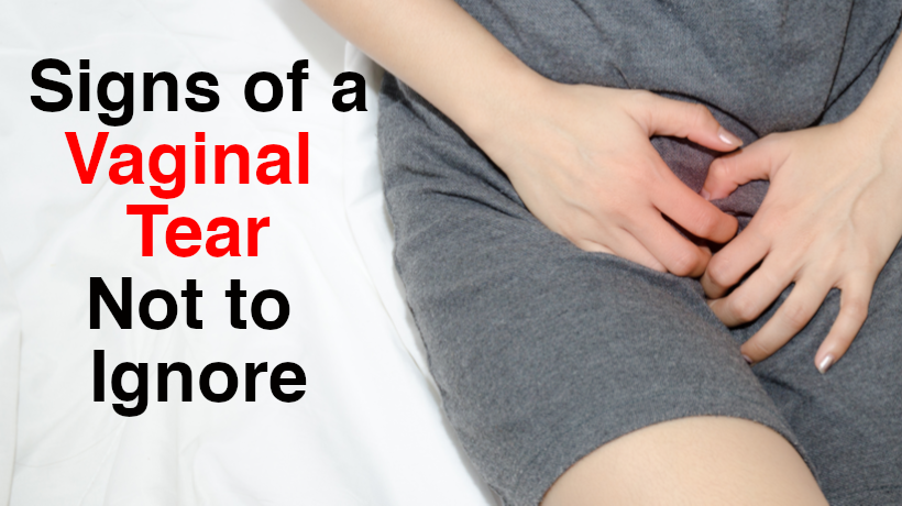 How To Treat Vaginal Tears